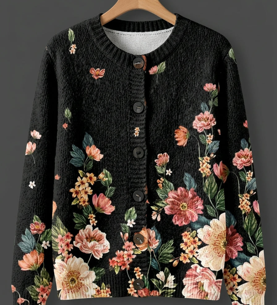 Kivara™ | Vintage Floral Cardigan